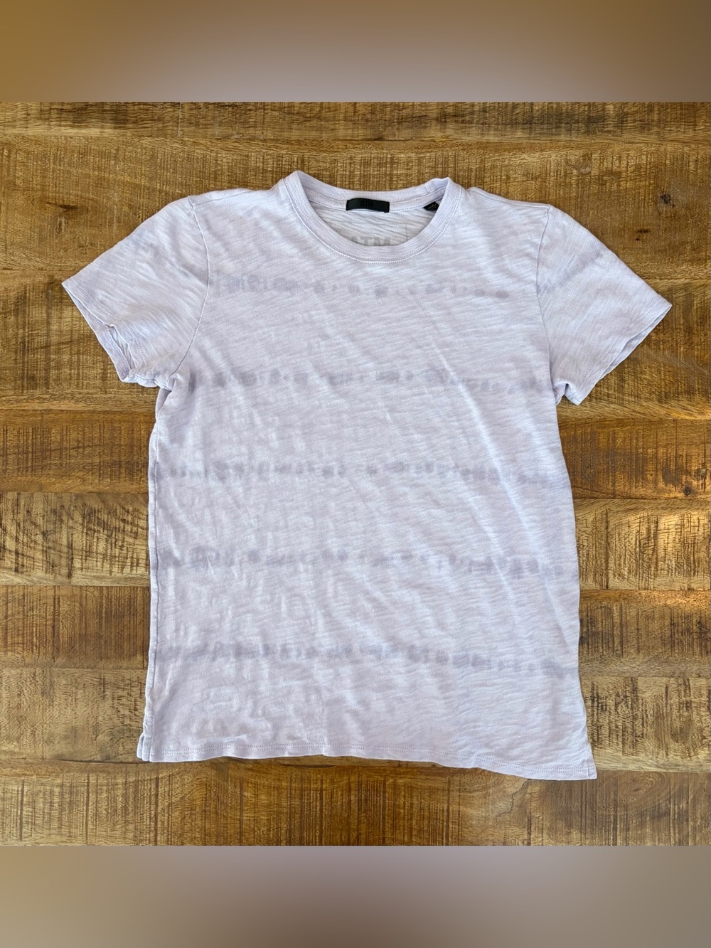 ATM Slub Jersey Schoolboy Crewneck Tee